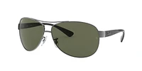 Ray Ban Men's/Women's 3386 Aviator Sunglasses, Polarized