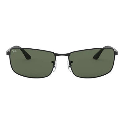 Ray Ban Men's/Women's 3498 Rectangle Sunglasses