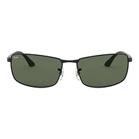 Ray Ban Men's/Women's 3498 Rectangle Sunglasses