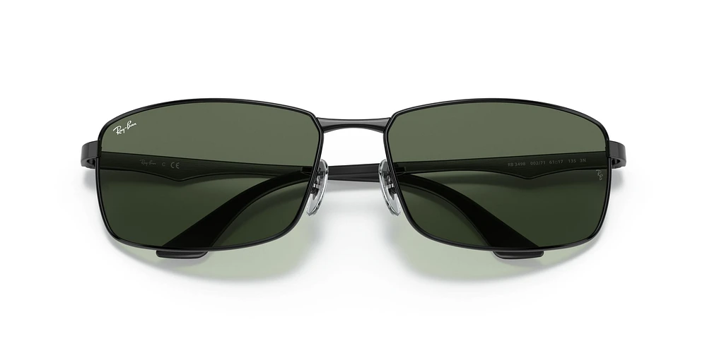 Ray Ban Men's/Women's 3498 Rectangle Sunglasses