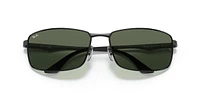 Ray Ban Men's/Women's 3498 Rectangle Sunglasses