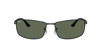 Ray Ban Men's/Women's 3498 Rectangle Sunglasses