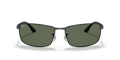 Ray Ban Men's/Women's 3498 Rectangle Sunglasses