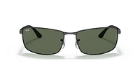 Ray Ban Men's/Women's 3498 Rectangle Sunglasses