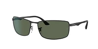 Ray Ban Men's/Women's 3498 Rectangle Sunglasses