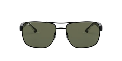 Ray Ban Men's/Women's 3530 Square Sunglasses, Polarized