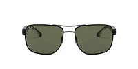 Ray Ban Men's/Women's 3530 Square Sunglasses, Polarized