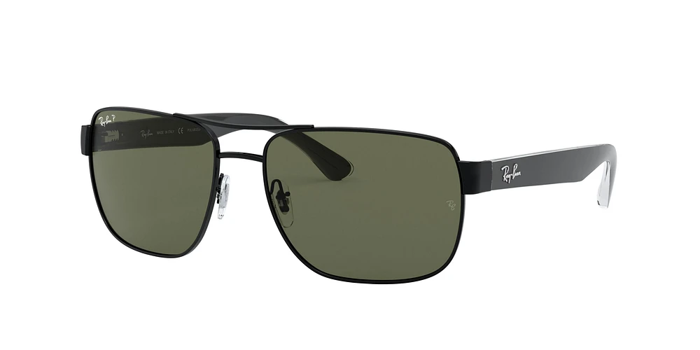 Ray Ban Men's/Women's 3530 Square Sunglasses, Polarized