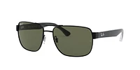 Ray Ban Men's/Women's 3530 Square Sunglasses, Polarized