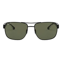 Ray Ban Men's/Women's 3530 Square Sunglasses, Polarized