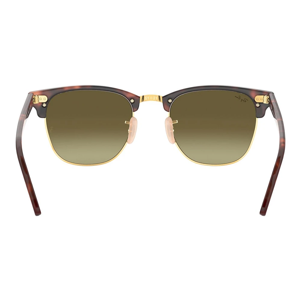 Ray Ban Men's/Women's Clubmaster Browline Sunglasses, Gradient