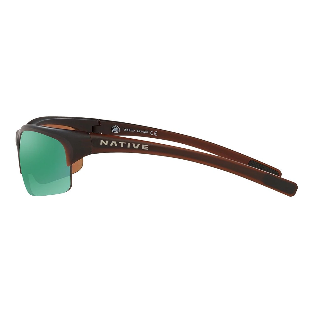 Native Men's/Women's Endura XP Rectangular Sunglasses, Polarized