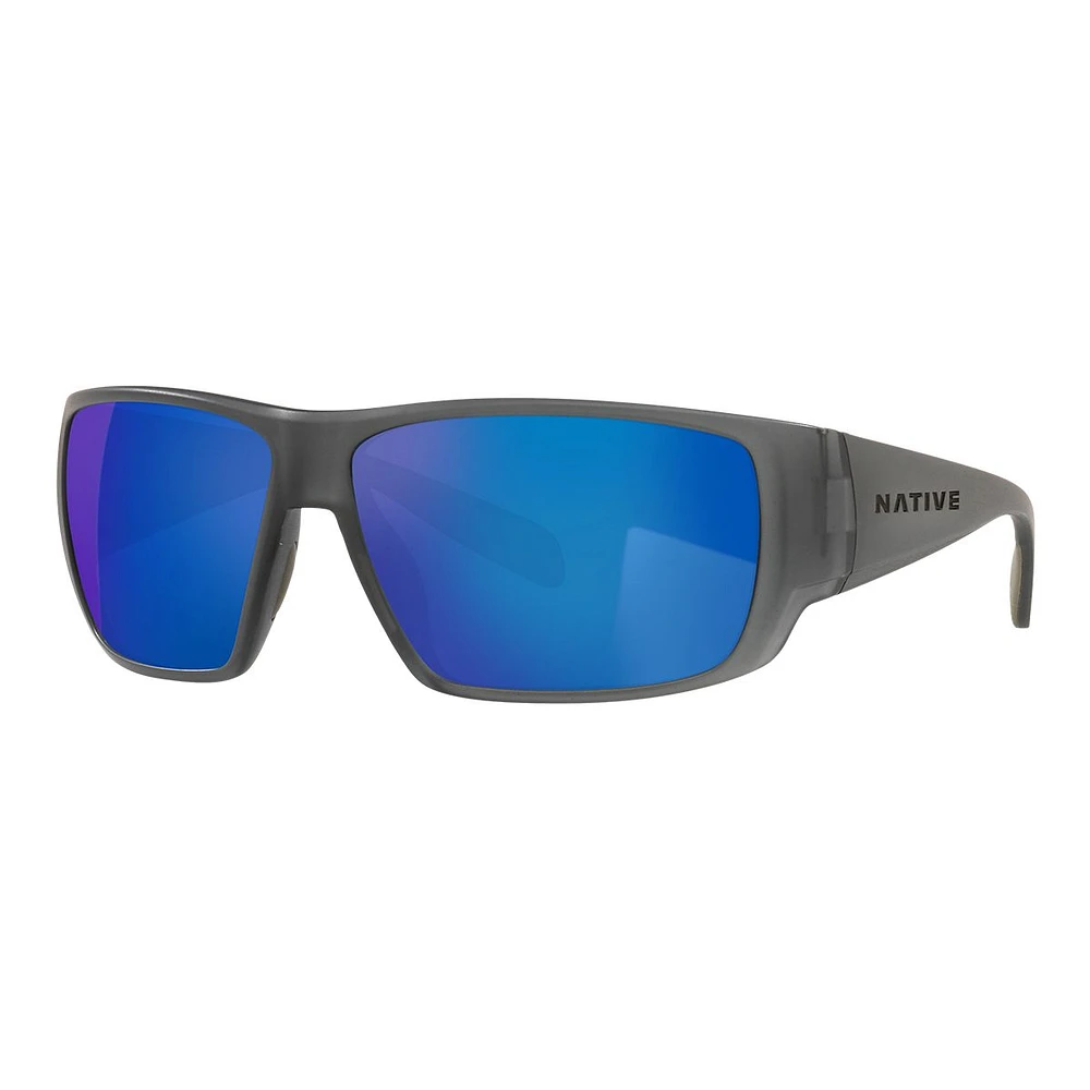 Native Men's/Women's Sightcaster Wrap Sunglasses, Polarized