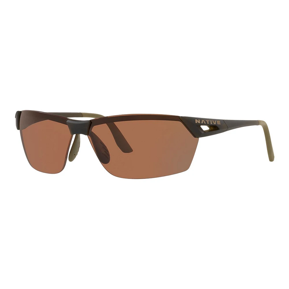 Native Men's/Women's Vigor AF Rectangular Sunglasses, Polarized