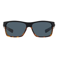 Costa Men's/Women's Half Moon Rectangular Sunglasses