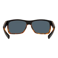 Costa Men's/Women's Half Moon Rectangular Sunglasses