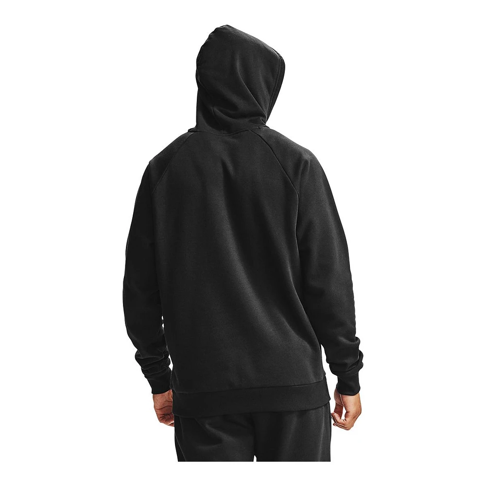 Under Armour Men's Rival Hoodie, Pullover, Fleece, Drawstring