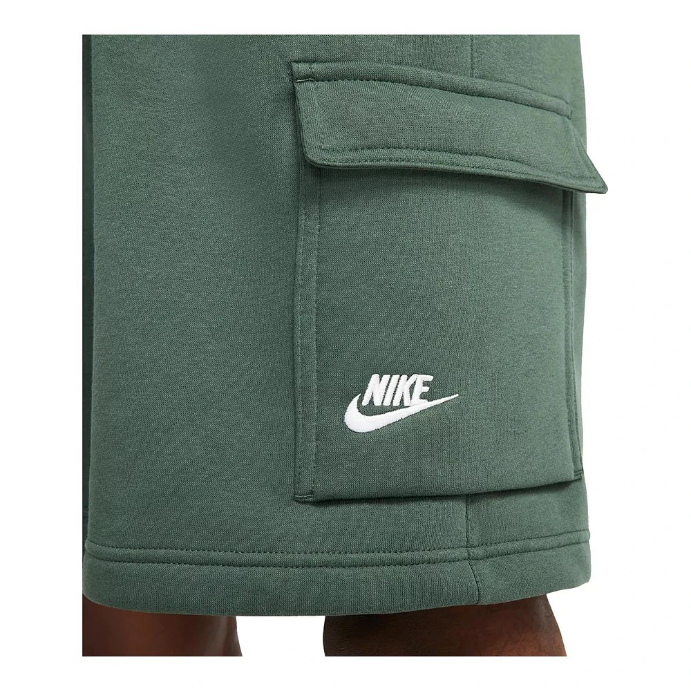 Nike Men's Club Fleece Basketball Cargo Shorts