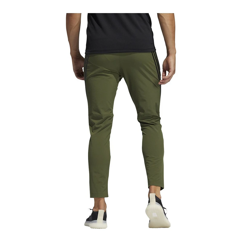 adidas Men's Aeroready Woven 3-Stripe Pants