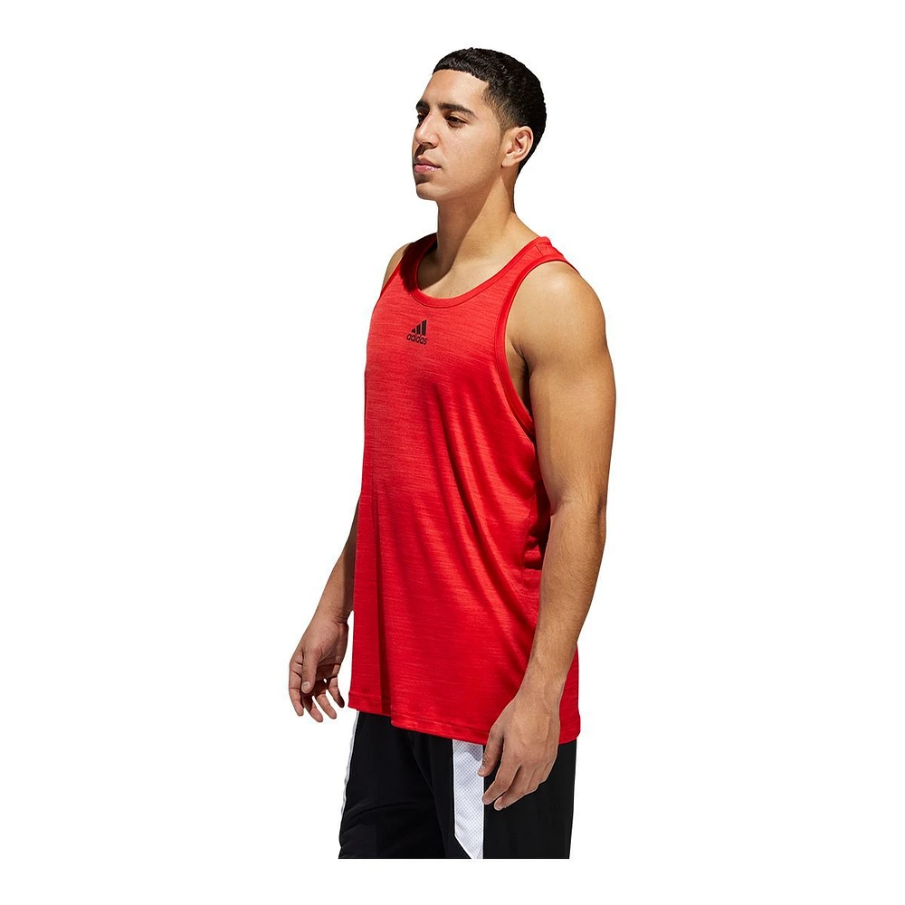 adidas Men's 3G Basketball Tank Top, Lightweight