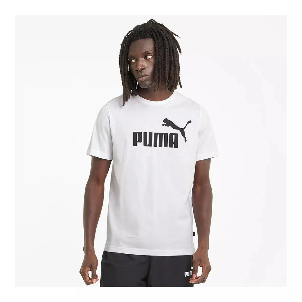 PUMA Men's Essential Big Logo T Shirt