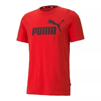 PUMA Men's Essential Big Logo T Shirt