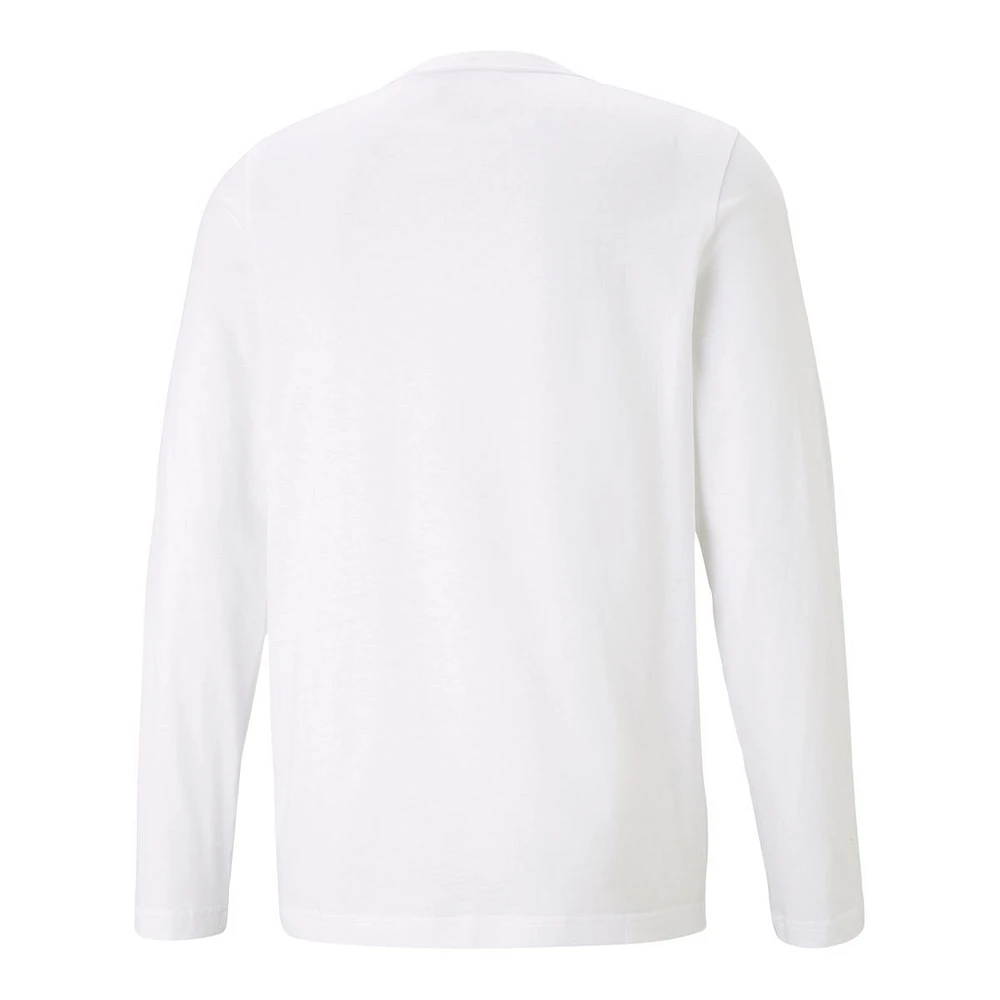 PUMA Men's No. 1 Logo Long Sleeve Shirt