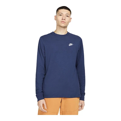 Nike Sportswear Men's Club Long Sleeve T Shirt