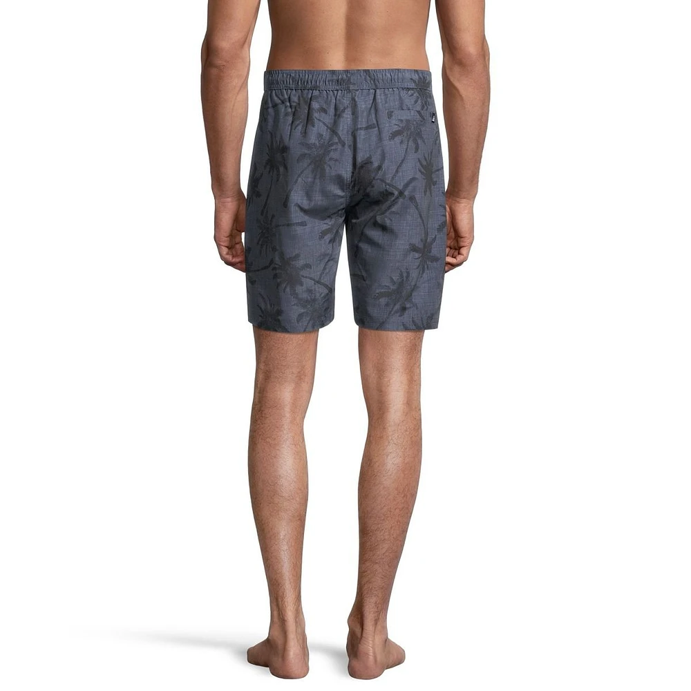 Ripzone Men's Terrance Swim Volley Shorts, 18", Quick-Dry, UPF 40