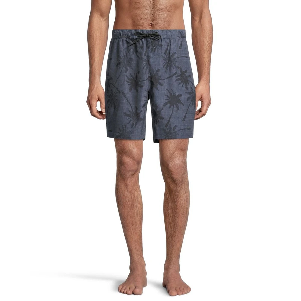 Ripzone Men's Terrance Swim Volley Shorts, 18", Quick-Dry, UPF 40