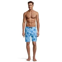 Ripzone Men's Terrance Swim Volley Shorts, 18", Quick-Dry, UPF 40