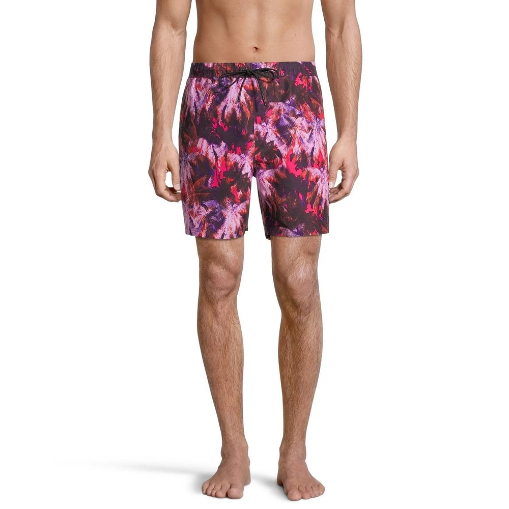 Ripzone Men's Raith Swim Volley Shorts, 17", Quick-Dry, UPF