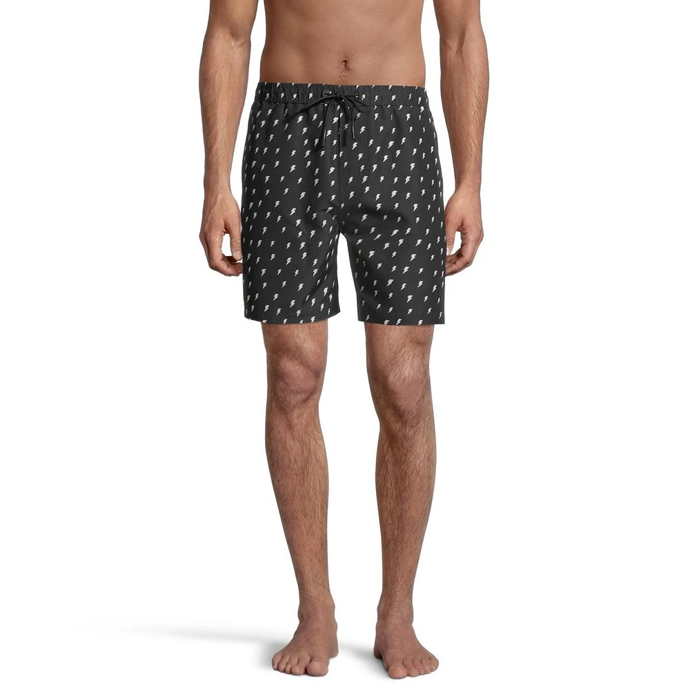 Ripzone Men's Raith Swim Volley Shorts, 17", Quick-Dry, UPF