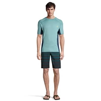 Ripzone Men's Amherst Performance Short Sleeve Swimshirt