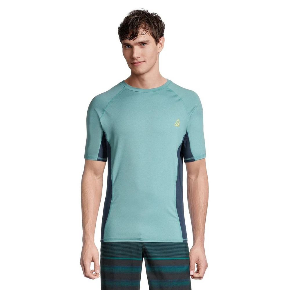 Ripzone Men's Amherst Performance Short Sleeve Swimshirt