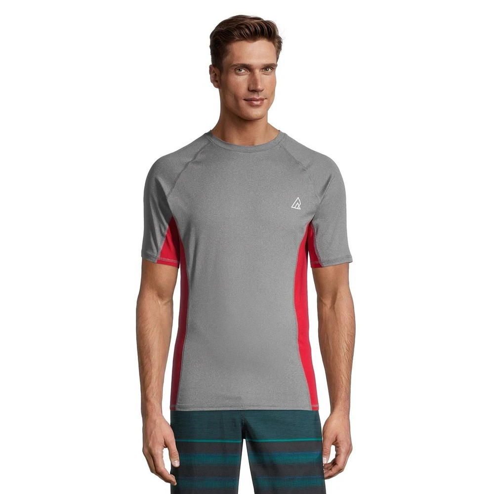 Ripzone Men's Amherst Performance Short Sleeve Swimshirt