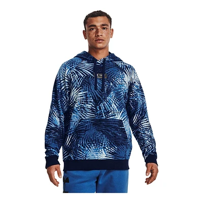 Under Armour Men's Rival Tie Dye Hoodie, Pullover, Fleece, Drawstring