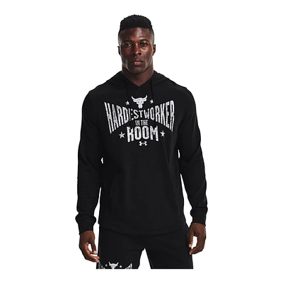 Under Armour Men's Project Rock Graphic Pullover Hoodie, Kangaroo Pocket