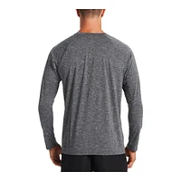 Nike Men's Heather Hydroguard Long Sleeve