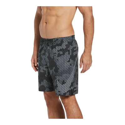 Nike Men's Mantra Camo Swim Volley Shorts, 7