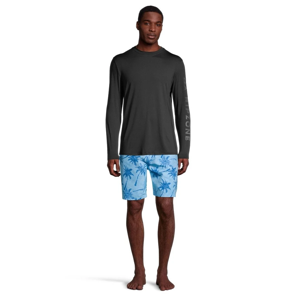 Ripzone Men's Laine Long Sleeve Swim shirt