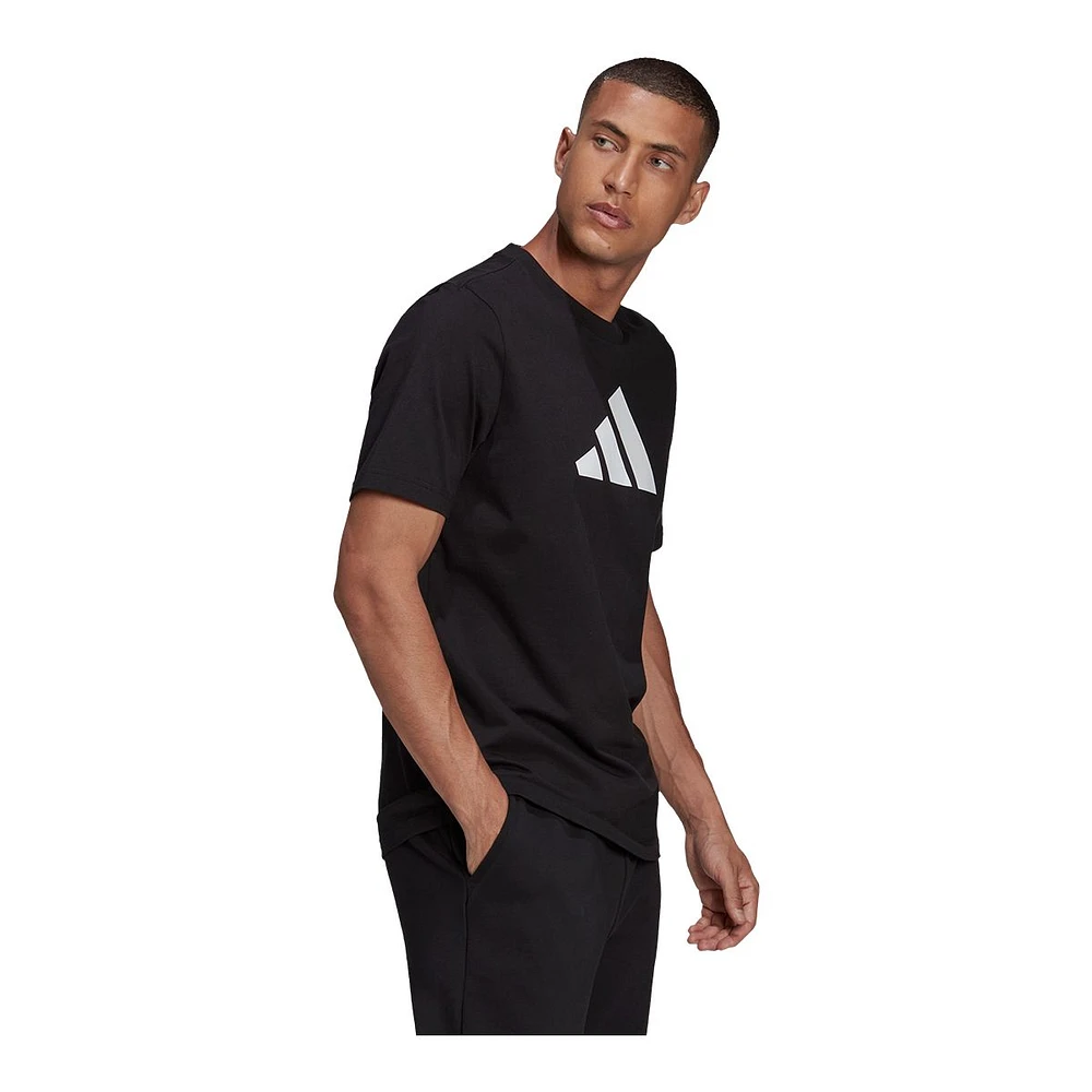 adidas Men's 3Bar Graphic T Shirt