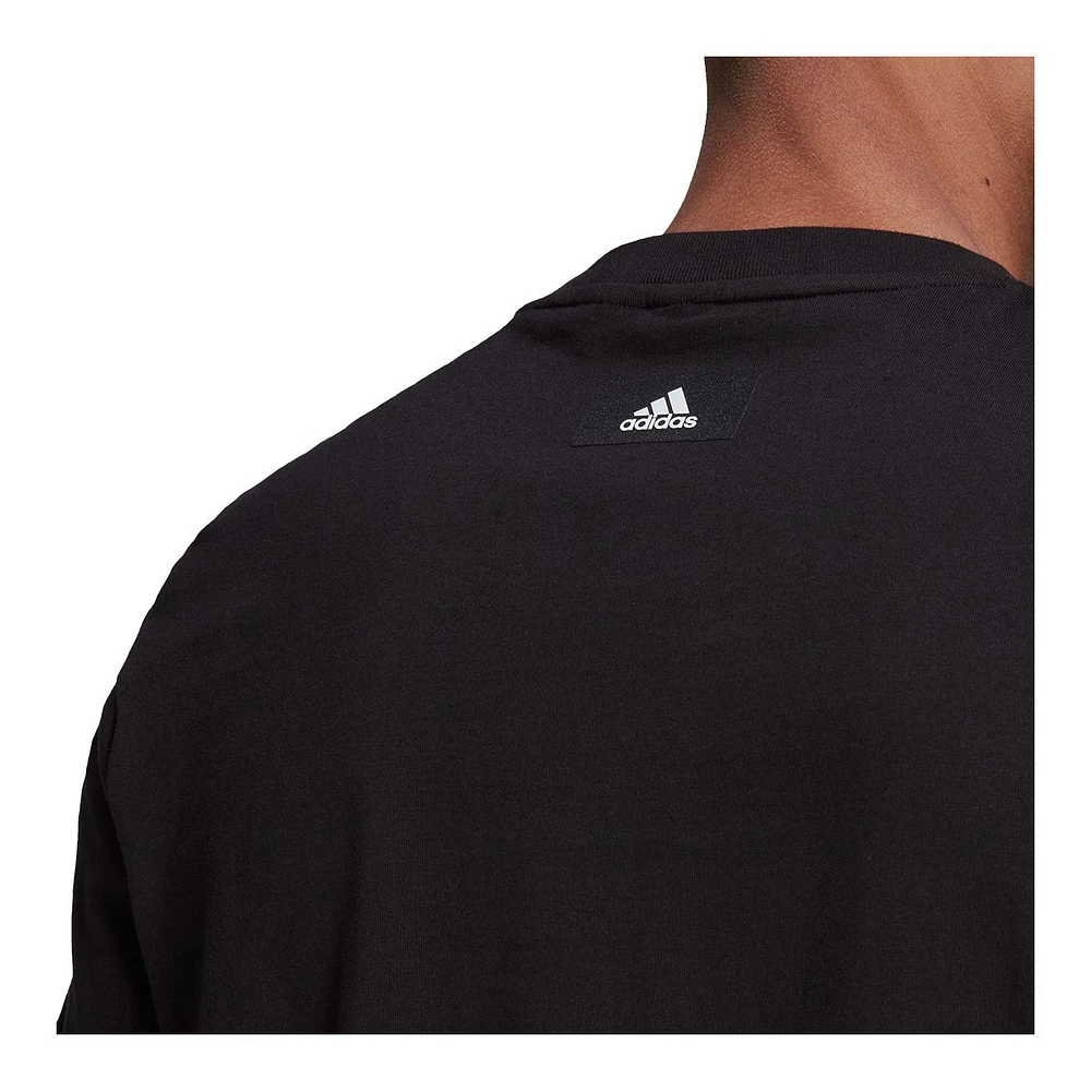 adidas Men's 3Bar Graphic T Shirt