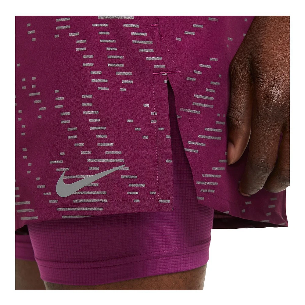 Nike Men's Run Division Flex Stride 2-in-1 5-in Running Shorts, Dri-FIT