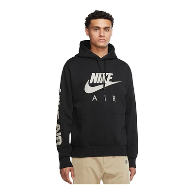 Nike Sportswear Men's Air Hoodie, Pullover, Fleece, Drawstring