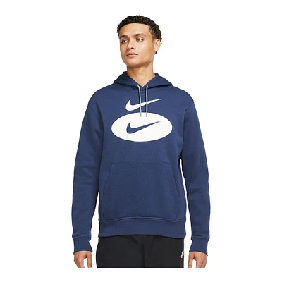 Nike Sportswear Men's Swoosh League Hoodie, Pullover, Fleece, Drawstring