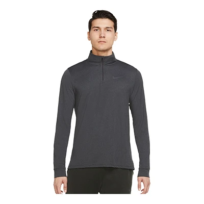 Nike Pro Men's Hyperdry 1/4 Zip Long Sleeve Top