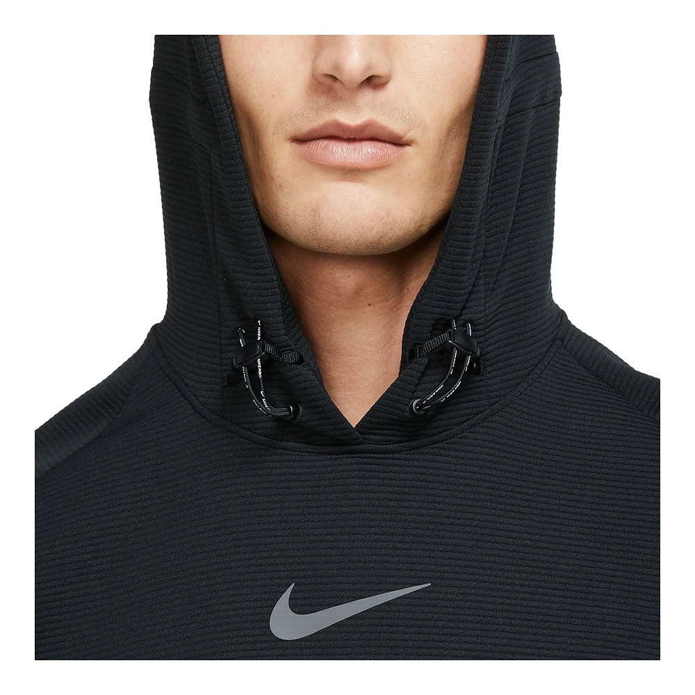 Nike Men's Pro Combat Pullover Hoodie, French Terry Fleece