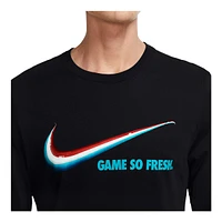 Nike Men's Basketball HBR Swoosh Long Sleeve T Shirt