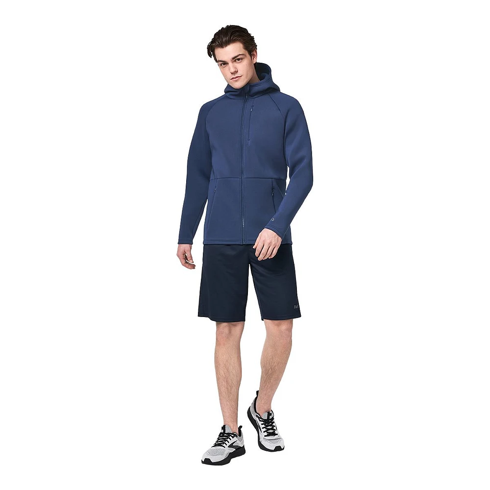 FWD Men's Full Zip Training Jacket Hoodie, Moisture-Wicking